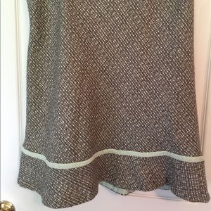 Tweed GAP Skirt with Ruffle